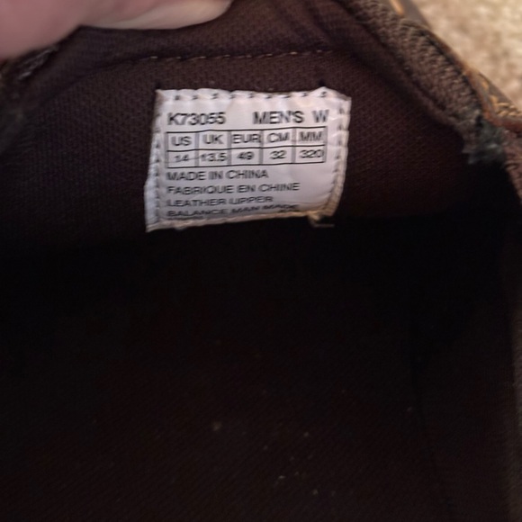 Rockport Men’s Leather Loafers Brown EUC Size 14 W - Picture 6 of 12